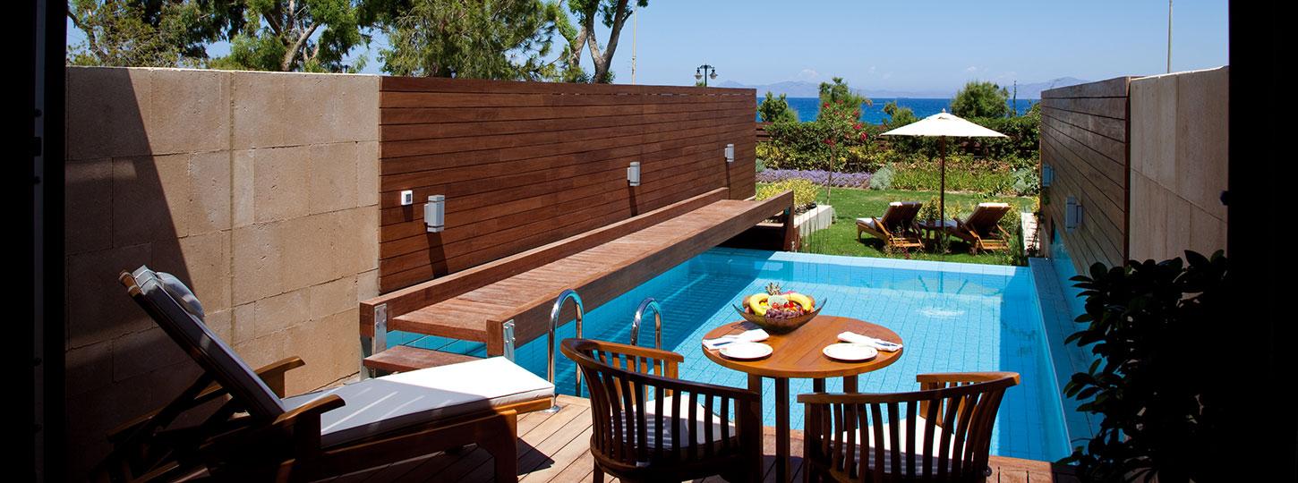 Elite Suites By Rhodes Bay Ixia  Dış mekan fotoğraf