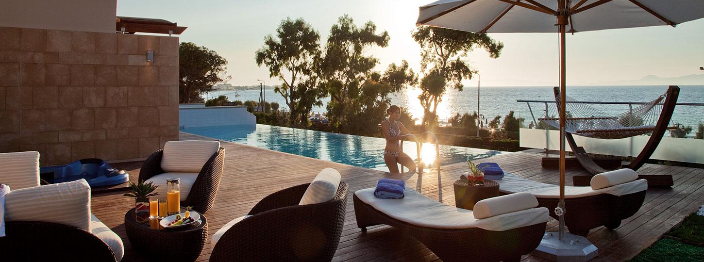 Elite Suites By Rhodes Bay Ixia  Dış mekan fotoğraf