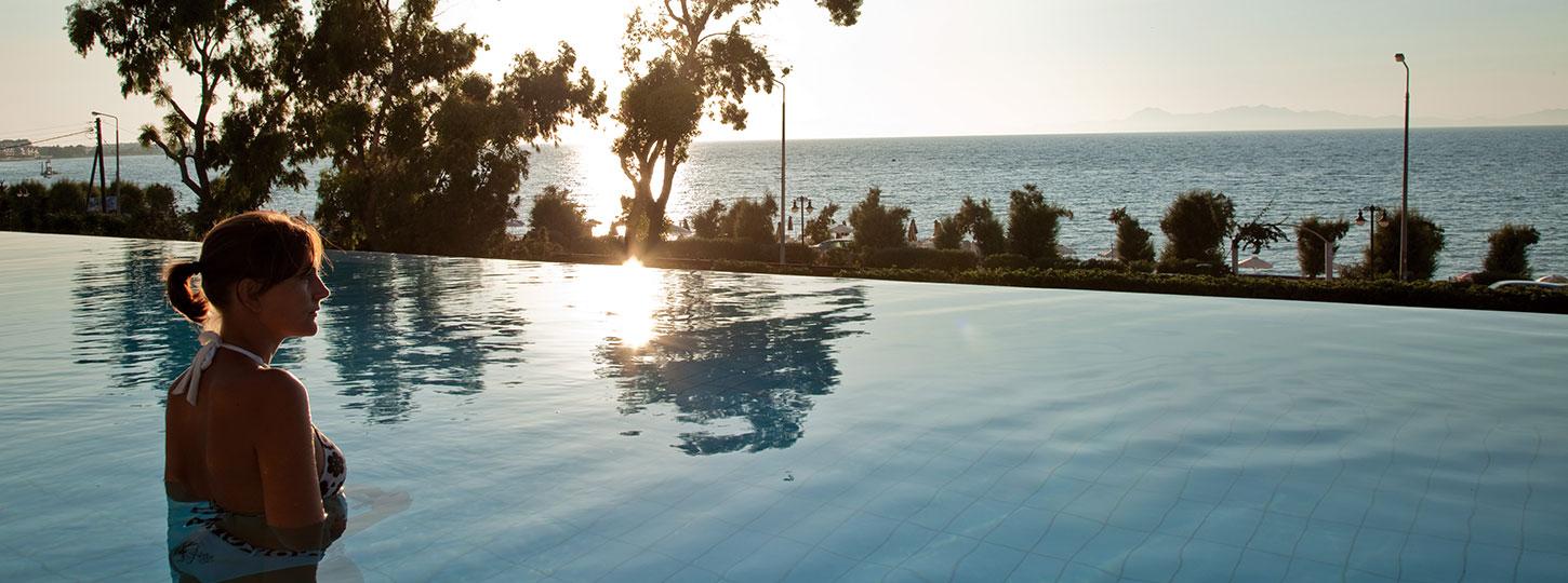 Elite Suites By Rhodes Bay Ixia  Dış mekan fotoğraf