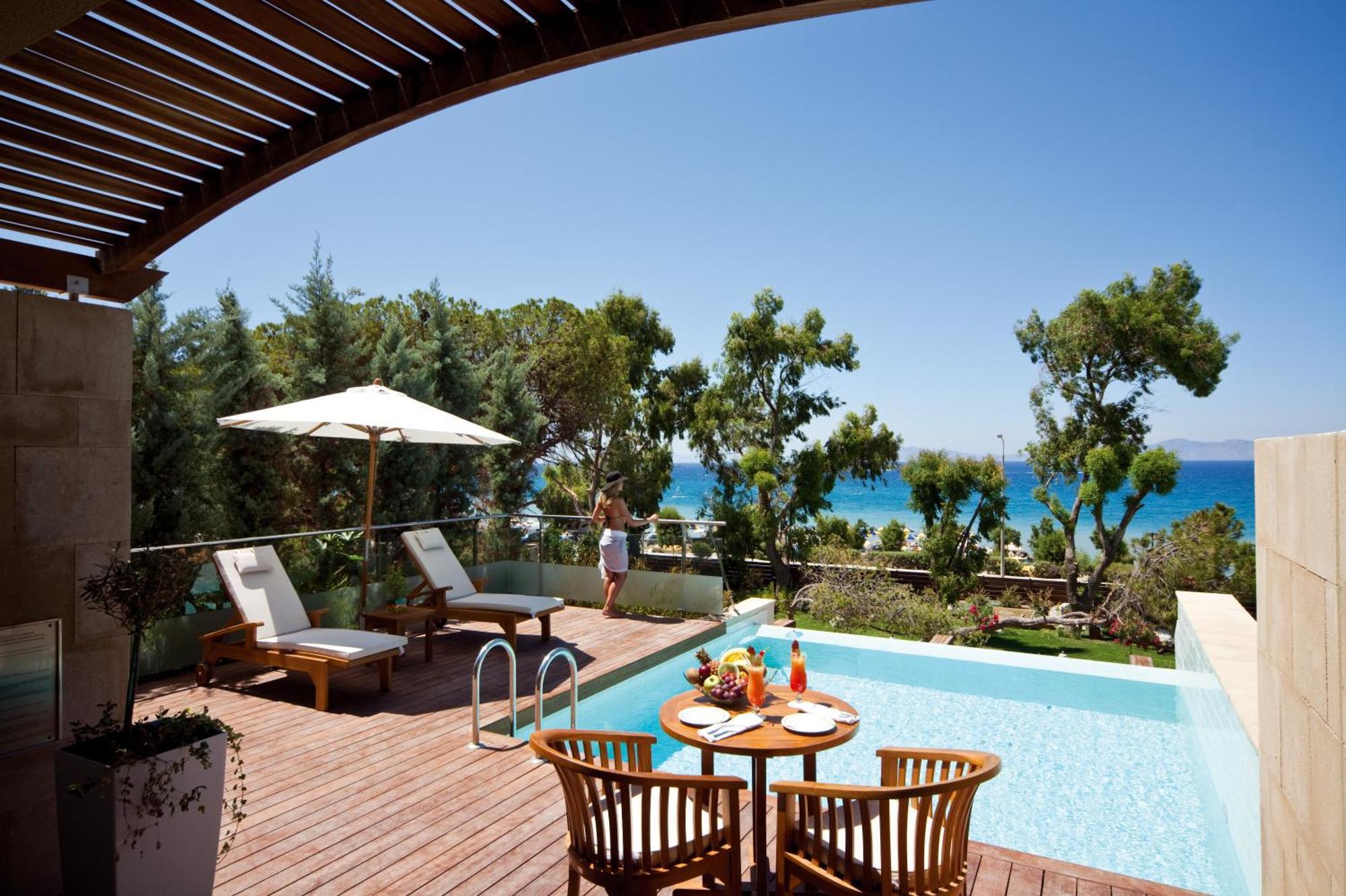 Elite Suites By Rhodes Bay Ixia  Dış mekan fotoğraf
